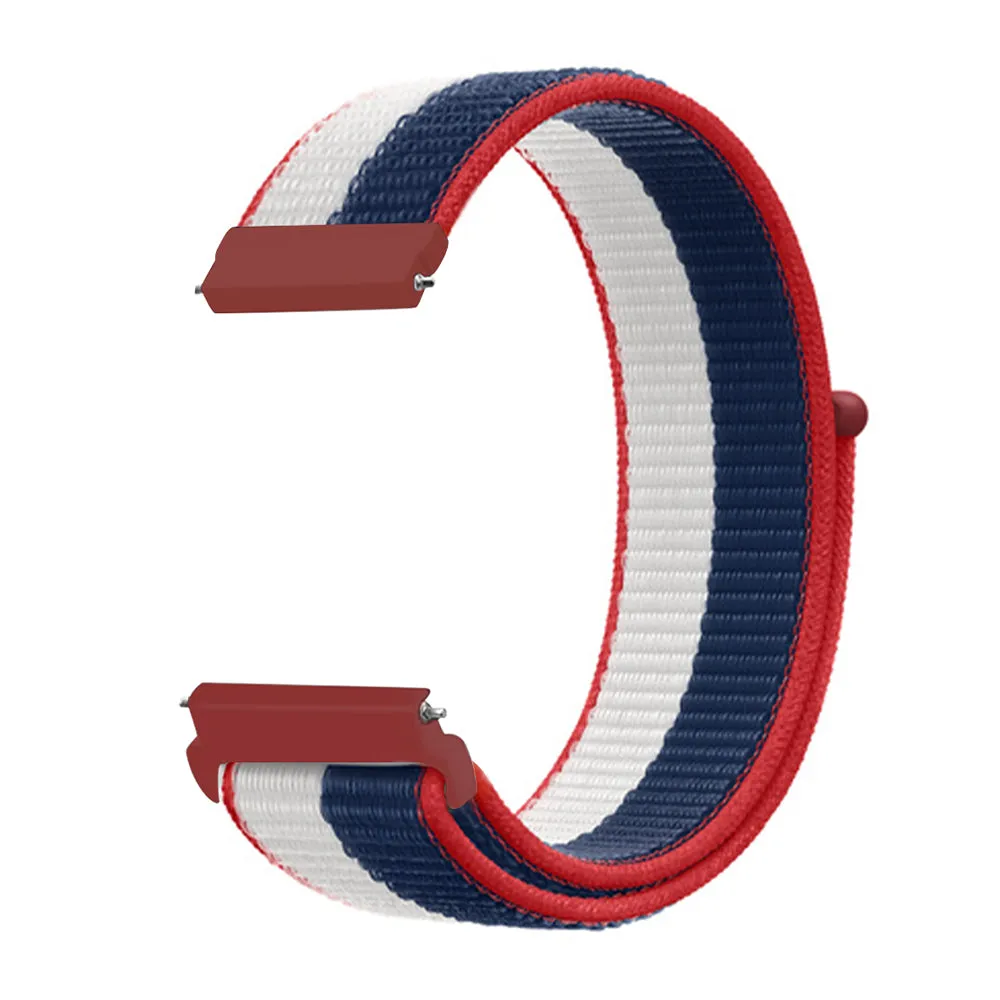 22mm SmartWatch Sport Loop Nylon Bands Canada