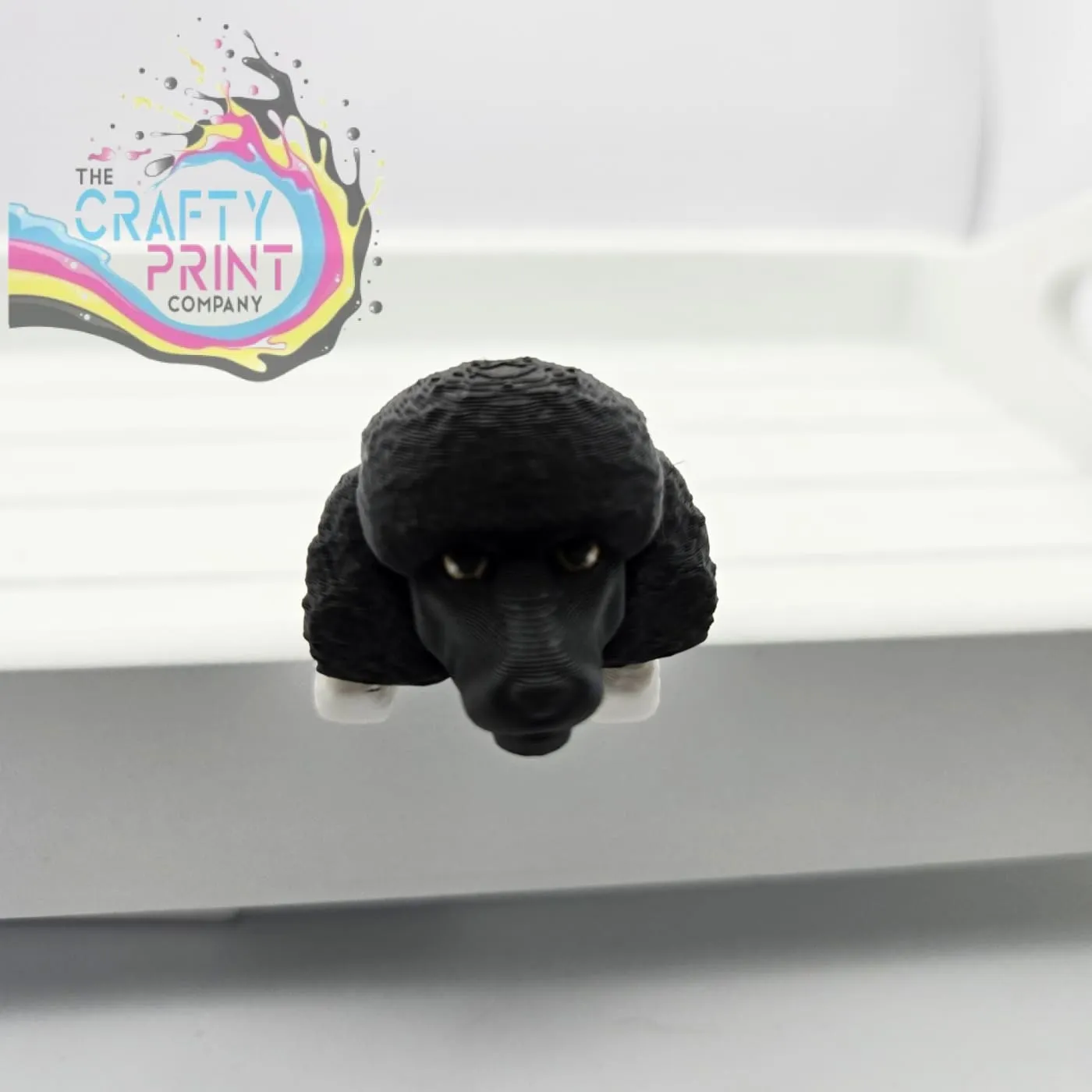 3D Printed Poodle Dog Articulated Flexi Keyring/Fidget