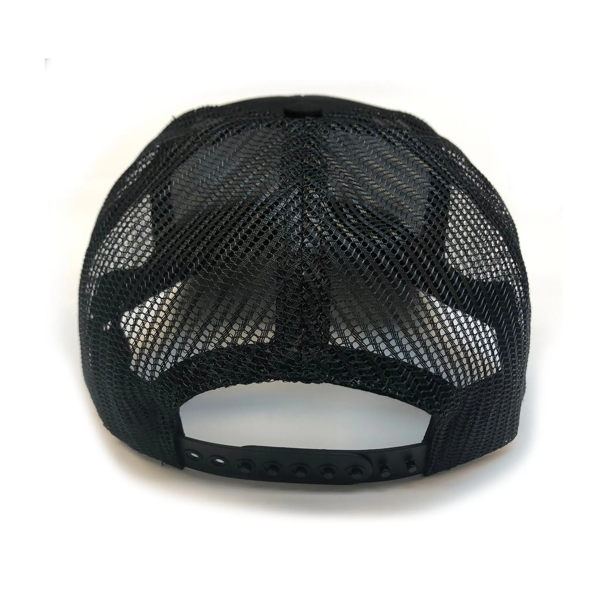 #640 Pro Patch Logo Mesh-Back Trucker Cap - MADE IN USA