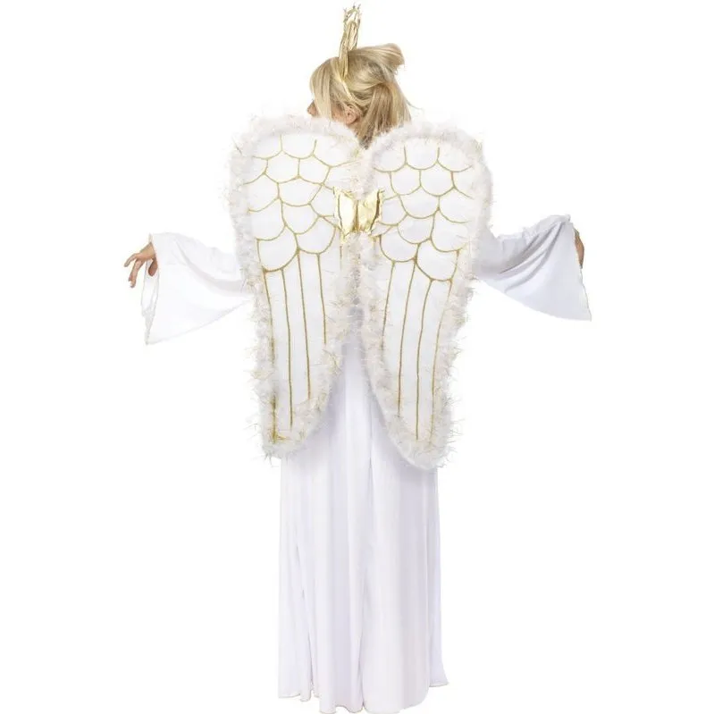 Angel Costume with Dress, Crown & Wings