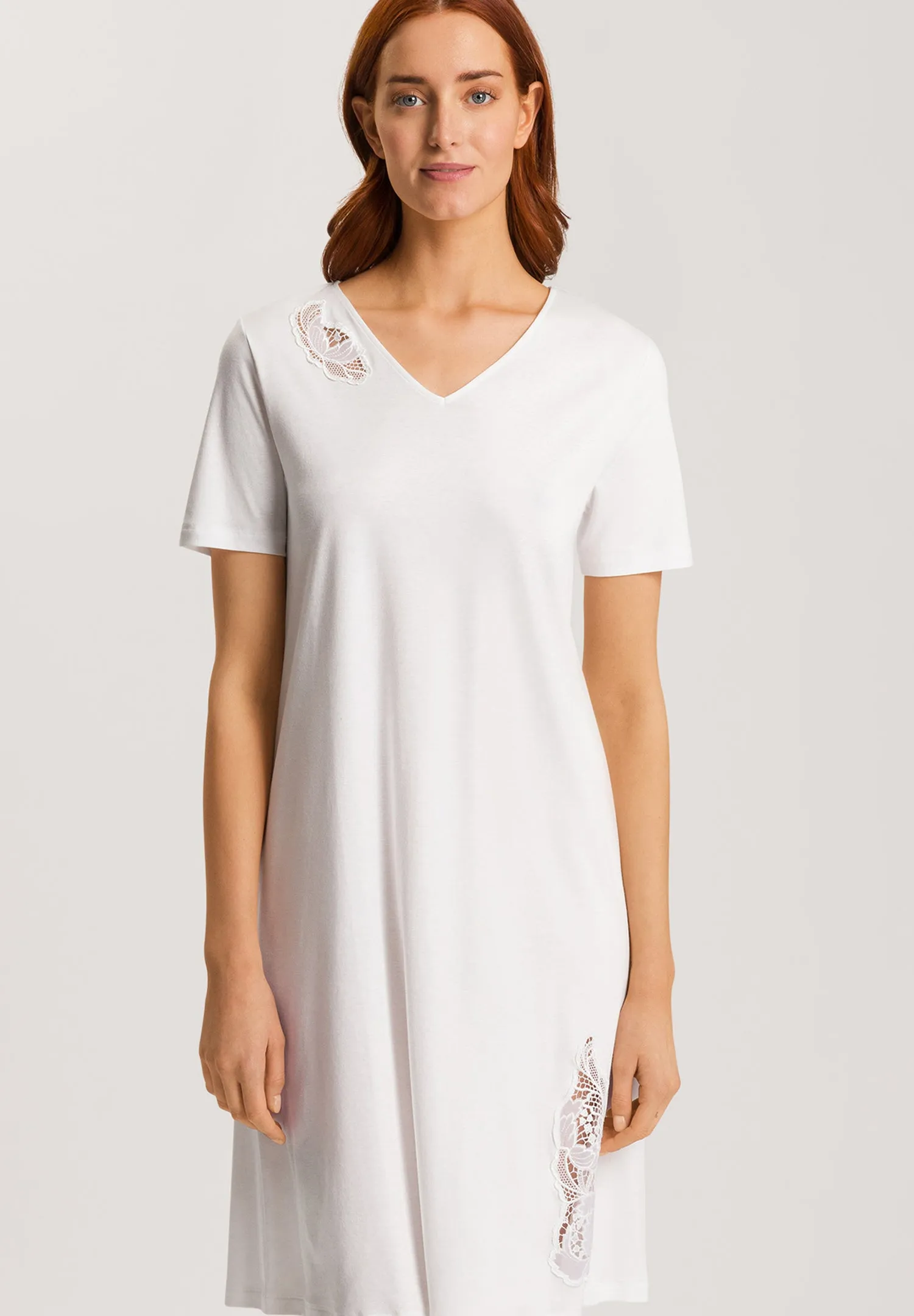 Anne Nw-S/Slv Nightdress 100 Cm