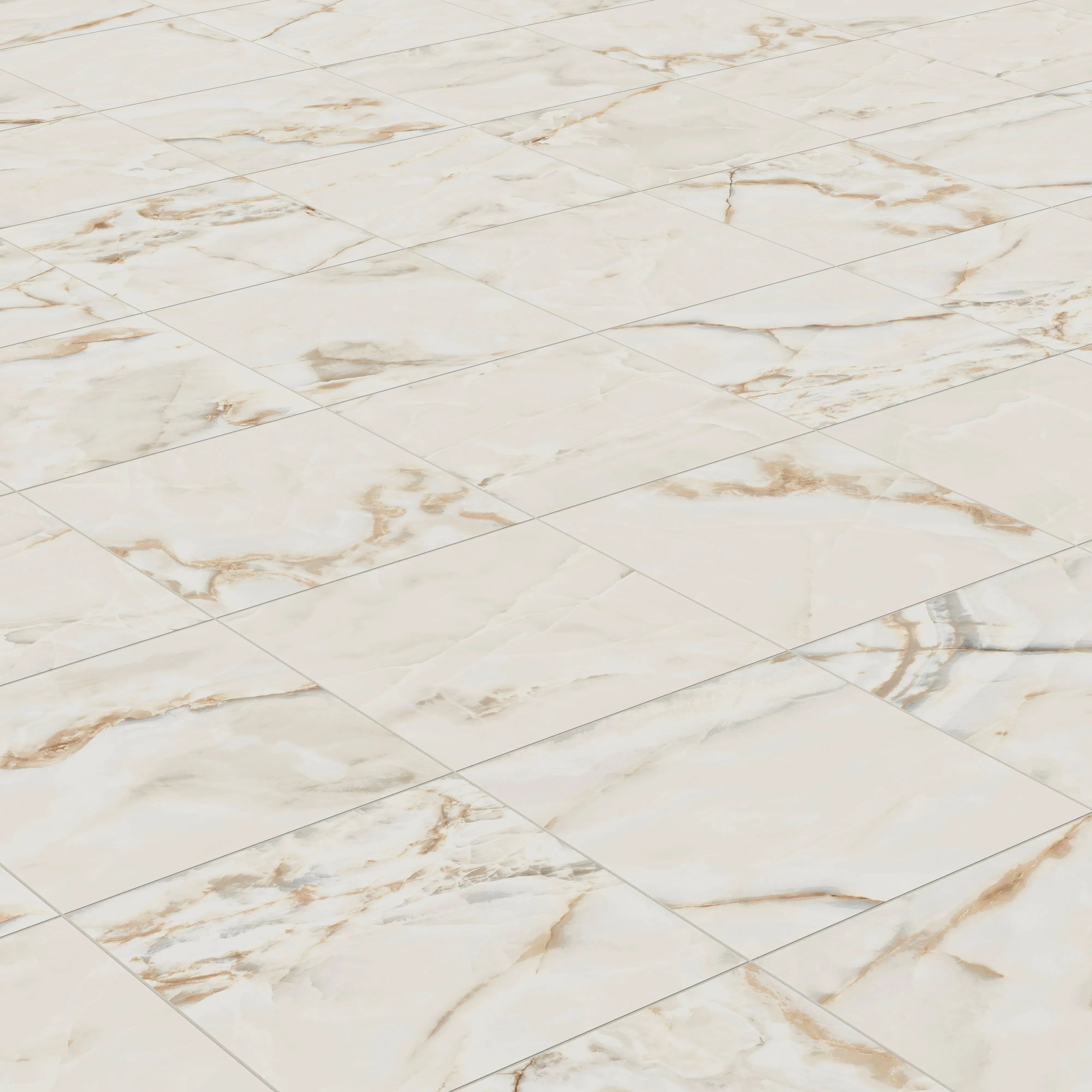 Astrid 24x24 Matte Porcelain Tile in Alabaster