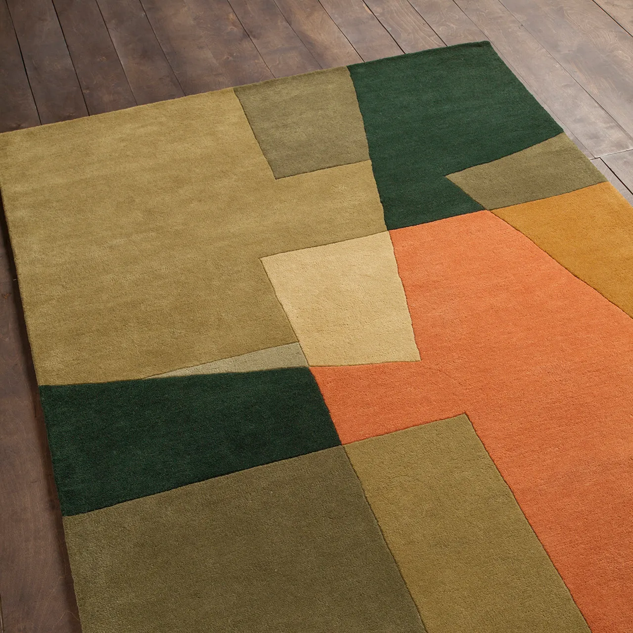 Bense - 3014 - Patterned Rectangular Contemporary Area Rug