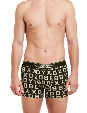 Body X Printed Trunks-BX04T-Coffee-Brown