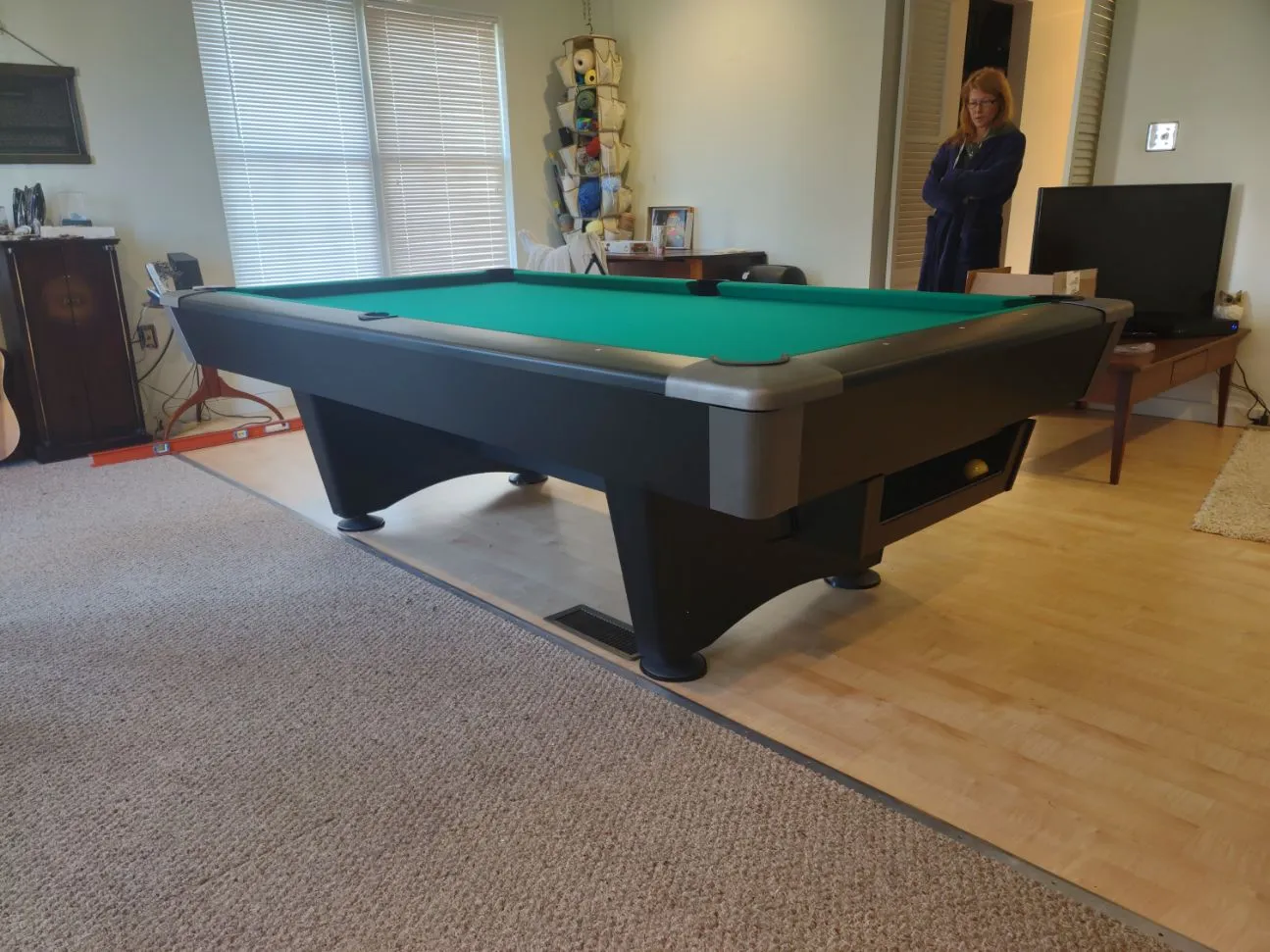 Brunswick Black Wolf Pro Pool Table