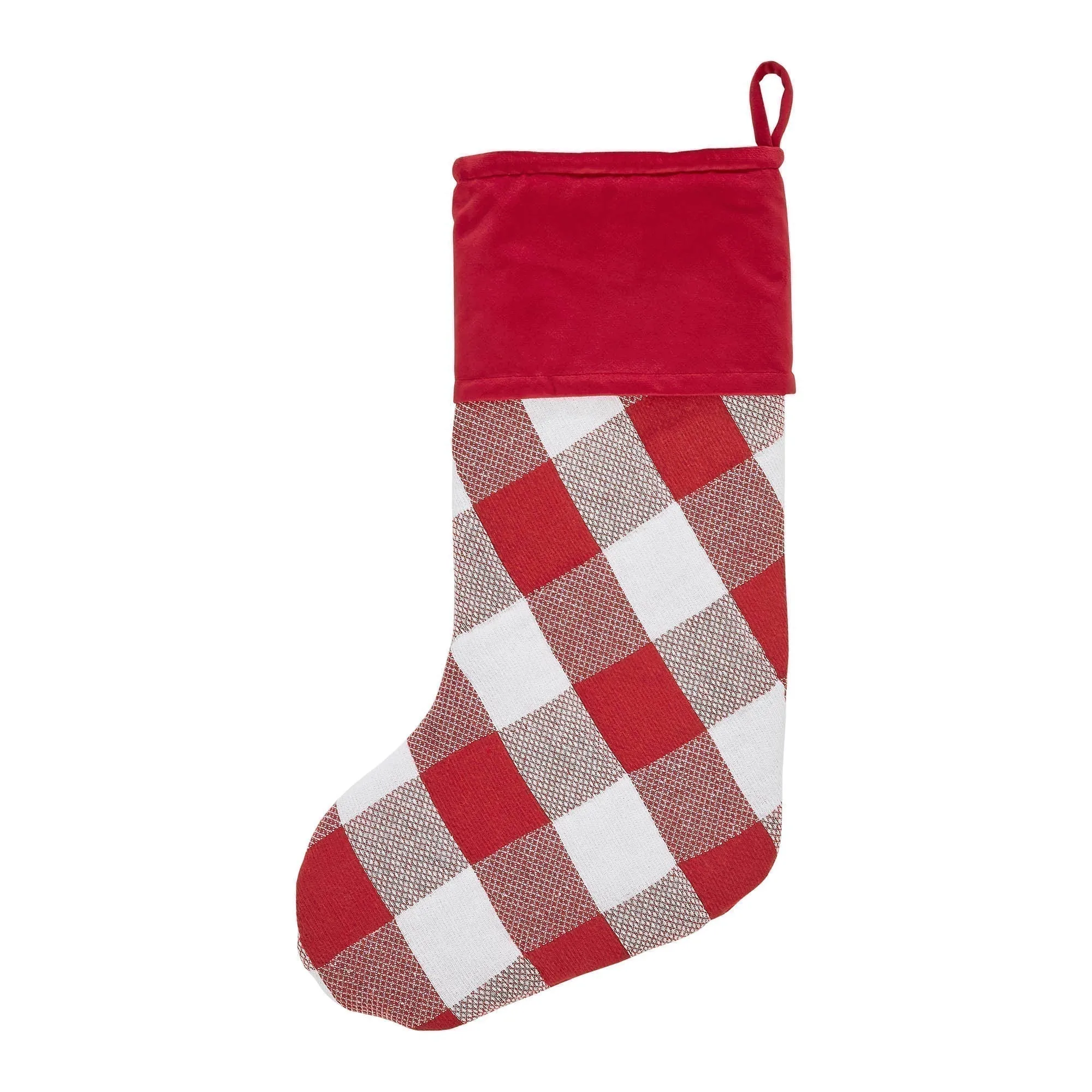 Cherry Ann Check Stocking