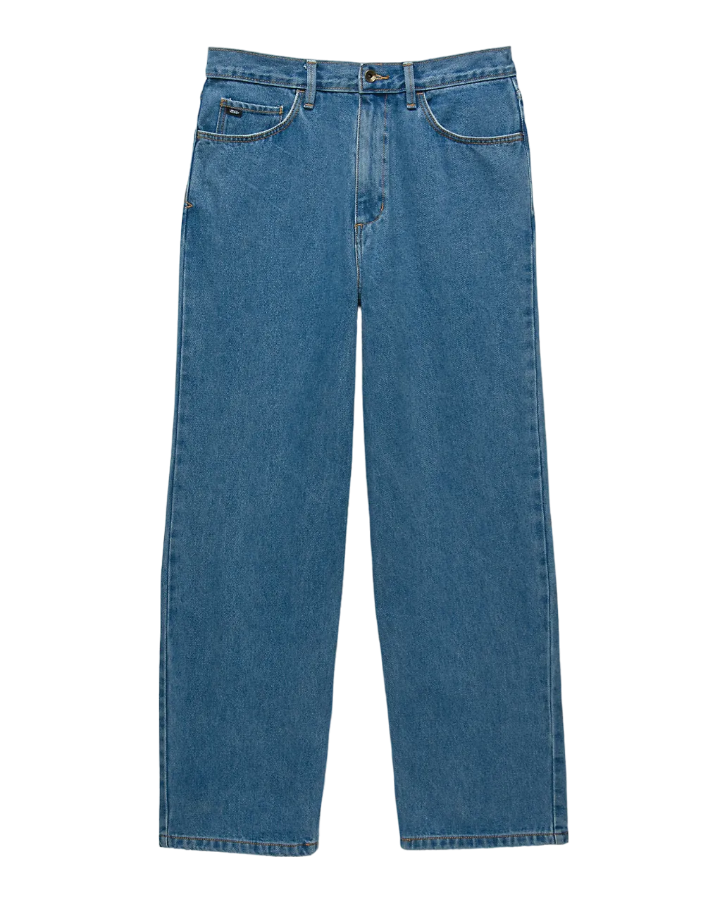 Covina 5-Pocket Baggy Denim Pant - Stone Wash