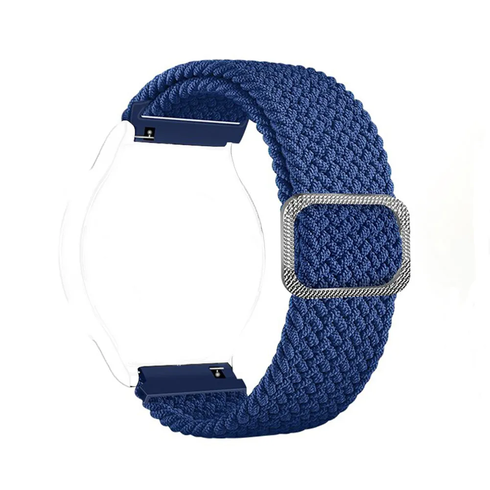 Fabric Elastic Loop Band For Samsung Watch 20mm Deep Navy