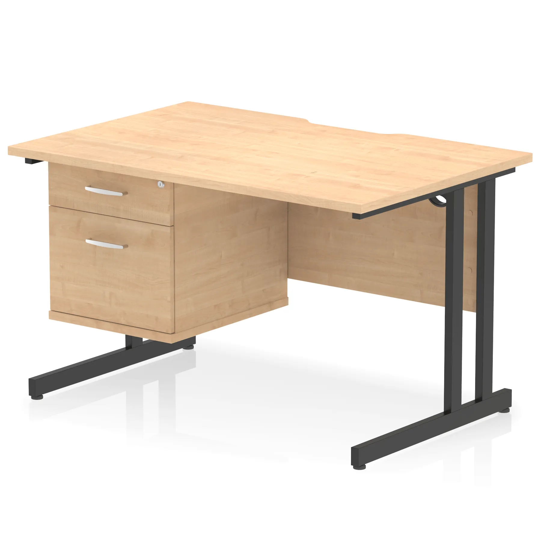 Impulse Office Desk A4 Drawers