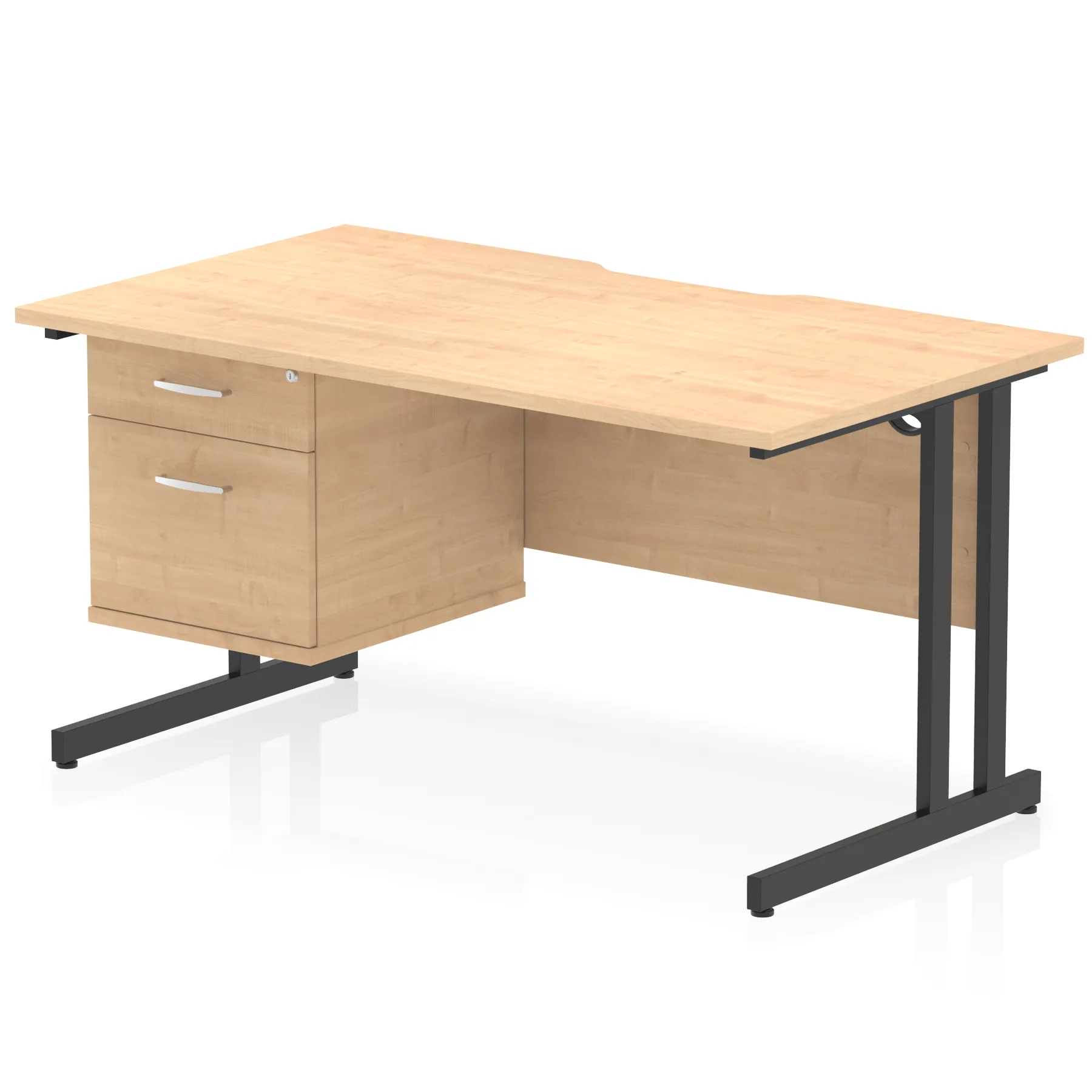 Impulse Office Desk A4 Drawers