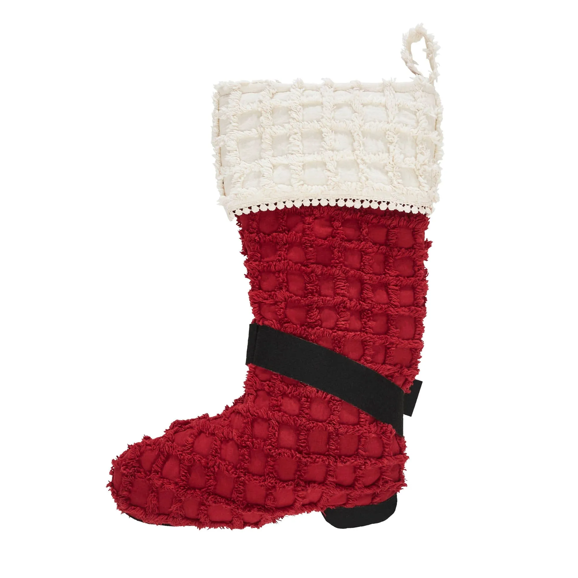 Kringle Chenille Boot Stocking 12x20"