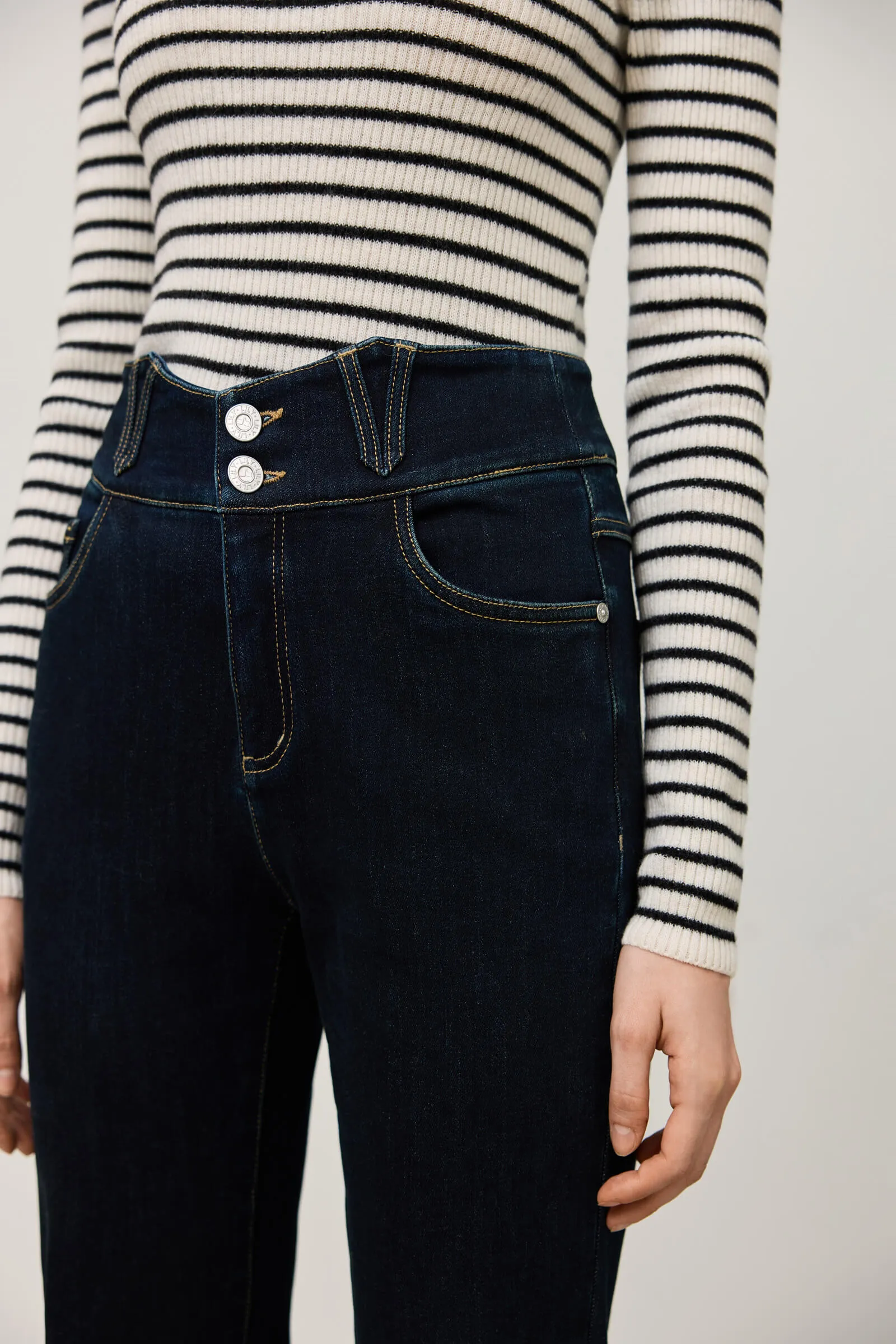 LILY Vintage Skinny Denim Jeans