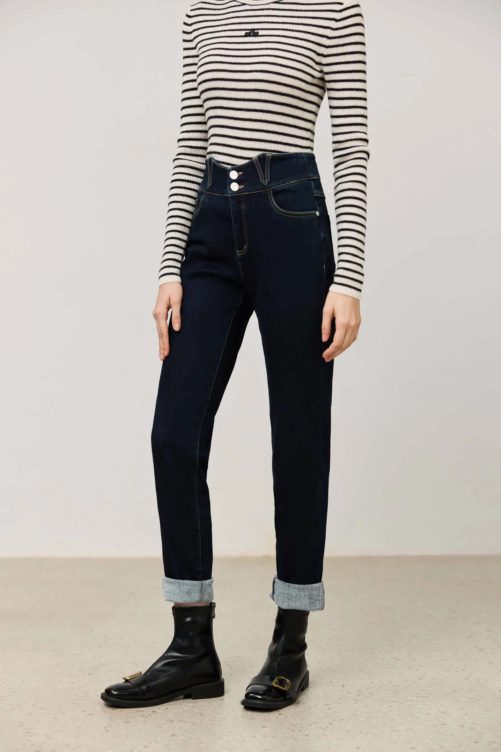 LILY Vintage Skinny Denim Jeans