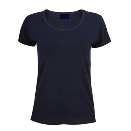 Logo Ladies Cotton Spandex TShirt