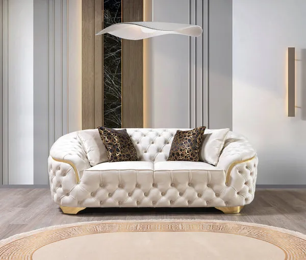 Lupino Velvet Sofa & Loveseat