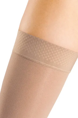 Mediven Forte, 30-40 mmHg, Thigh High, Beaded Silicone Band, Open Toe