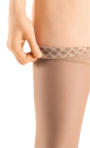 Mediven Sheer & Soft, 30-40 mmHg, Thigh High, Open Toe