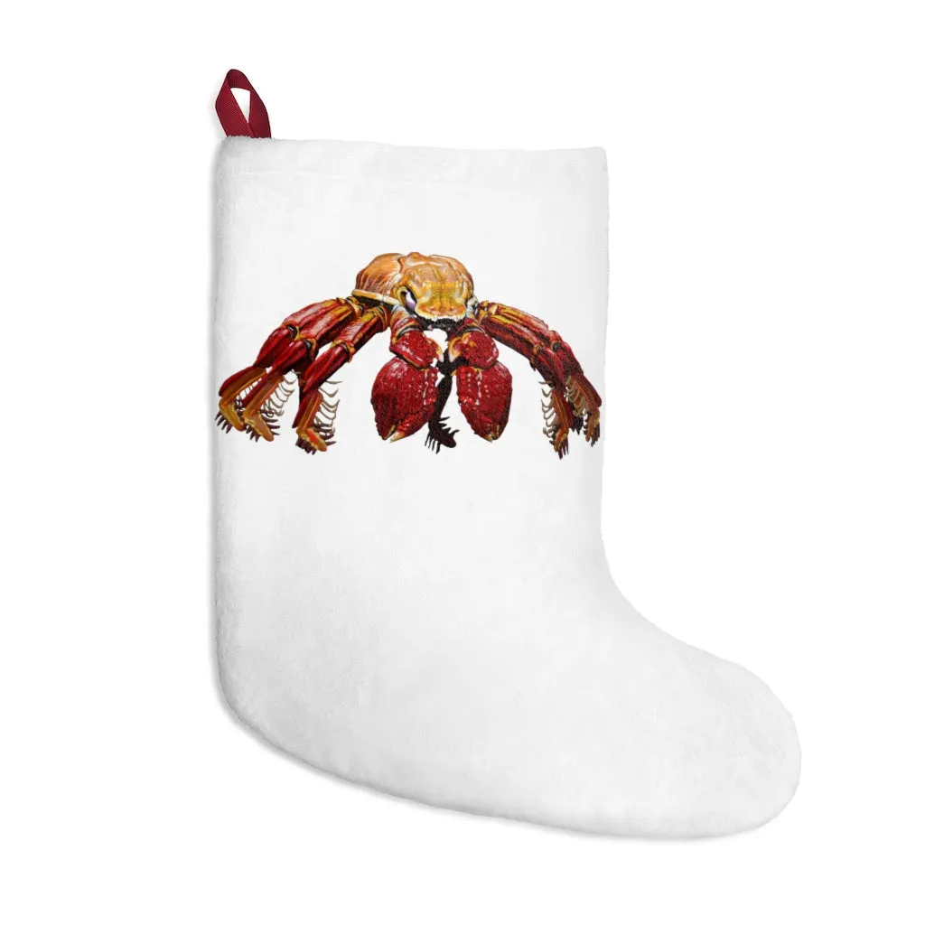 Red Crab Christmas Stockings