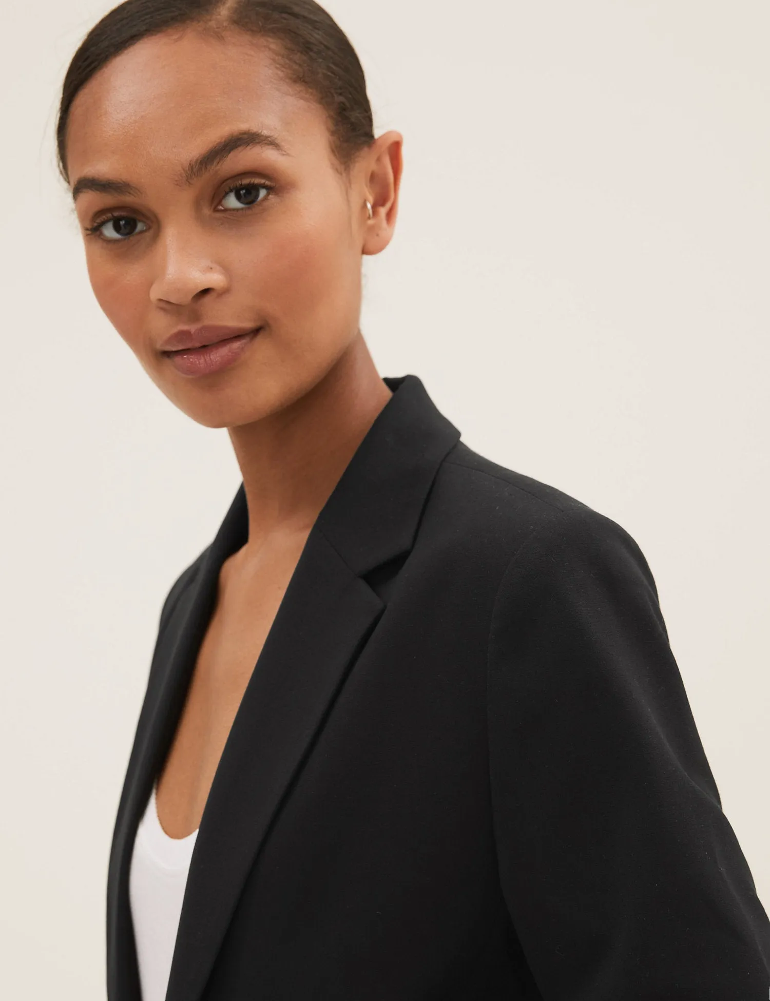 Relaxed Single Breasted Blazer