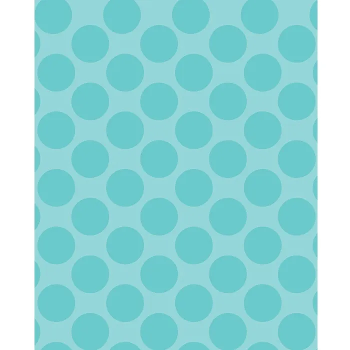 Seafoam Polka Dot Printed Backdrop