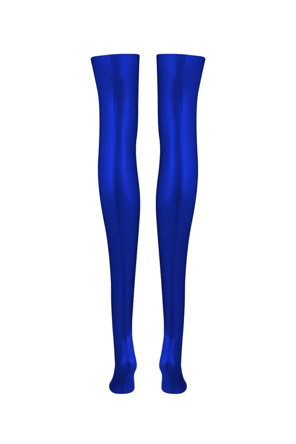 Sigma Royalblue Navy Latex Stockings