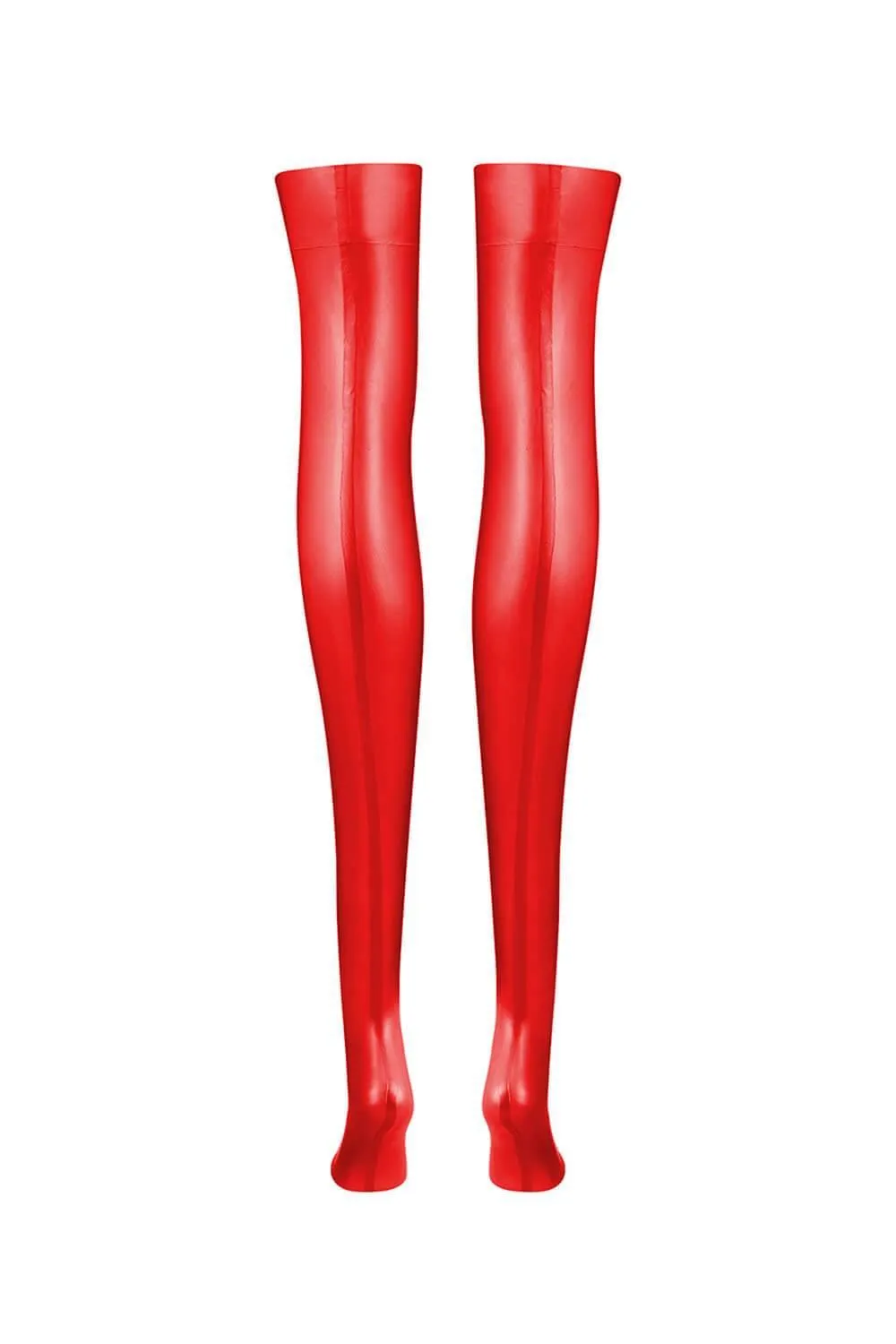 Sigma Scarlet Red Latex Stockings