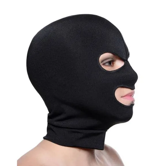 Spandex Hood With Eye And Mouth Holes