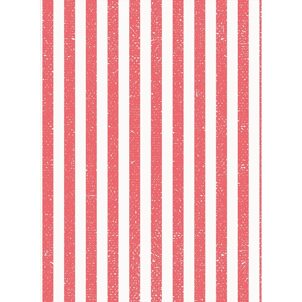 Textured Red Stripes Printed Backdrop