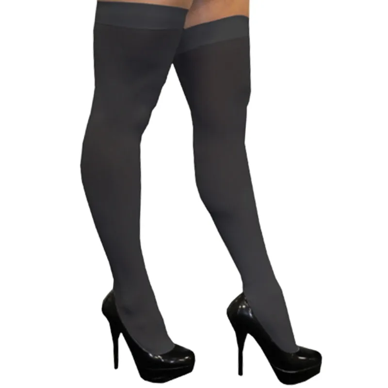 Thigh High Stockings by Rebel Legs - Black or White