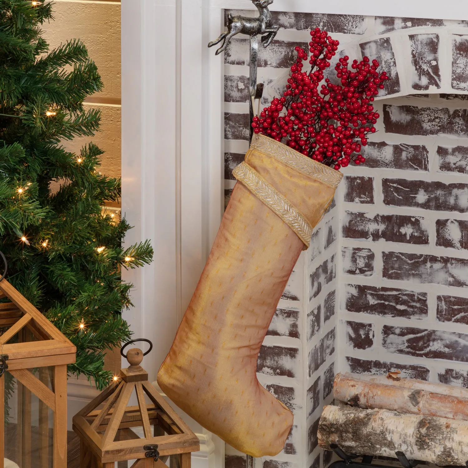 Tinsel Stocking