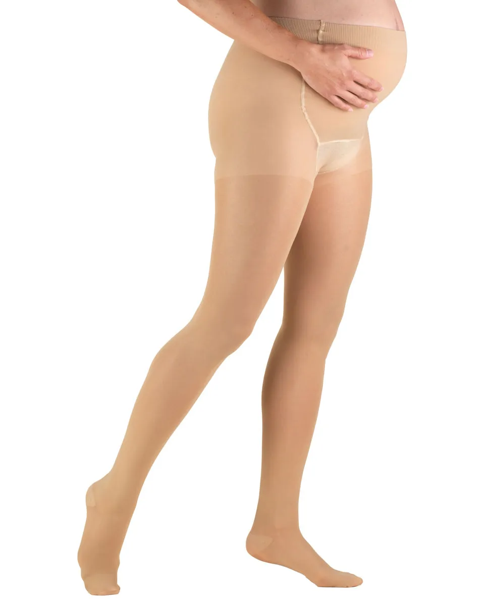 TRUFORM Women's TruSheer Maternity Pantyhose 20-30 mmHg