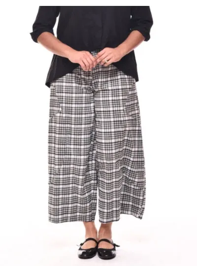 Tulip Clothing Plaid Plus  Pant Boho Resort XL-2x Plus