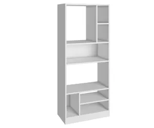 Valenca Bookcase 3.0 with 8 shelves in White