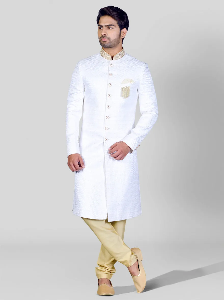 White Sherwani | Azania