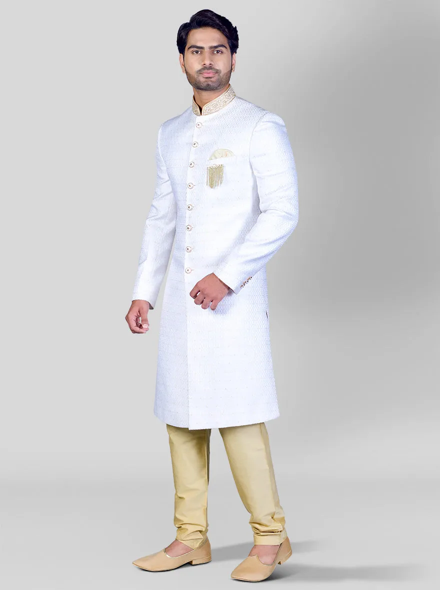 White Sherwani | Azania