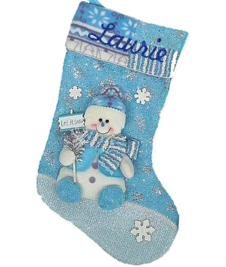 Winter Wonderland Free Personalized Stockings