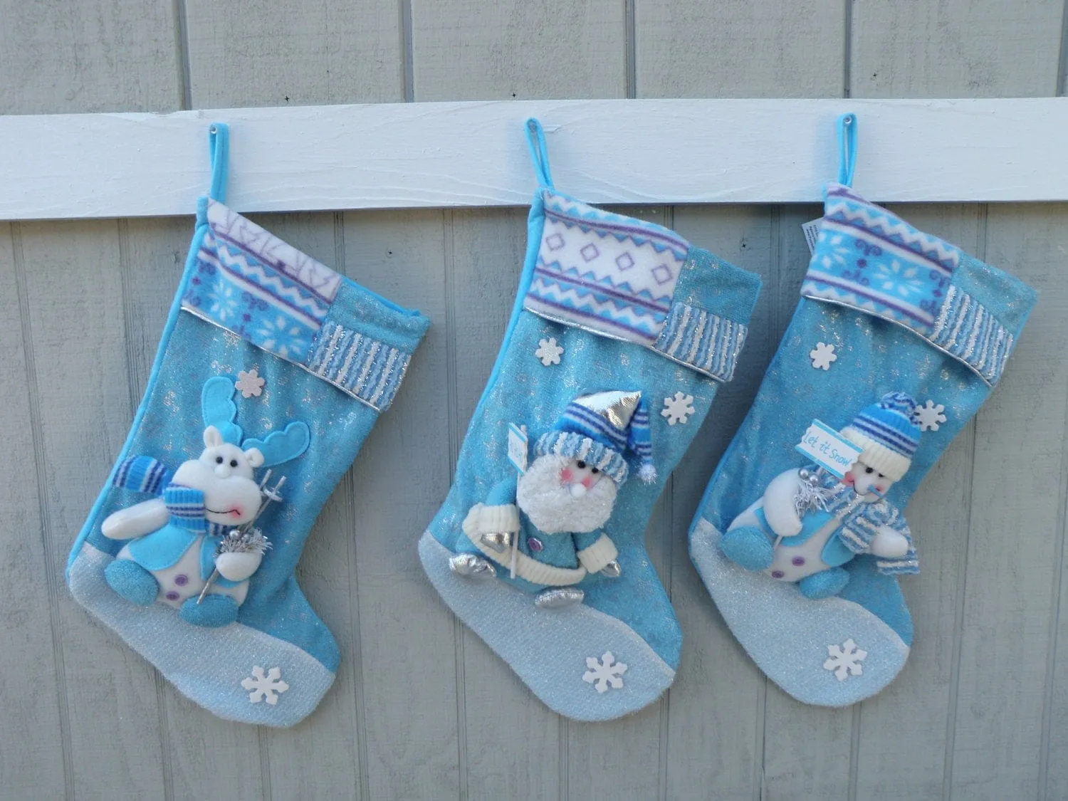 Winter Wonderland Free Personalized Stockings