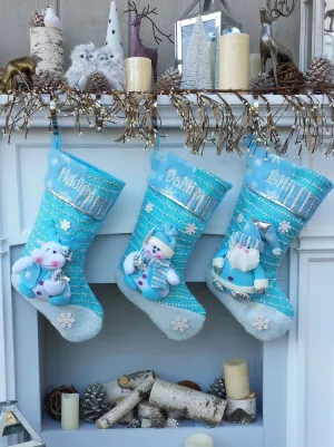 Winter Wonderland Free Personalized Stockings