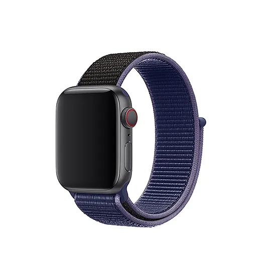 Woven Nylon Strap For Apple Watch-Red (42/44/45/49mm)