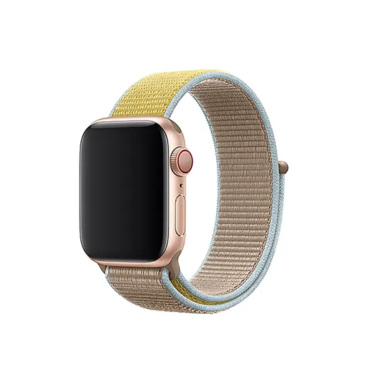 Woven Nylon Strap For Apple Watch-Red (42/44/45/49mm)